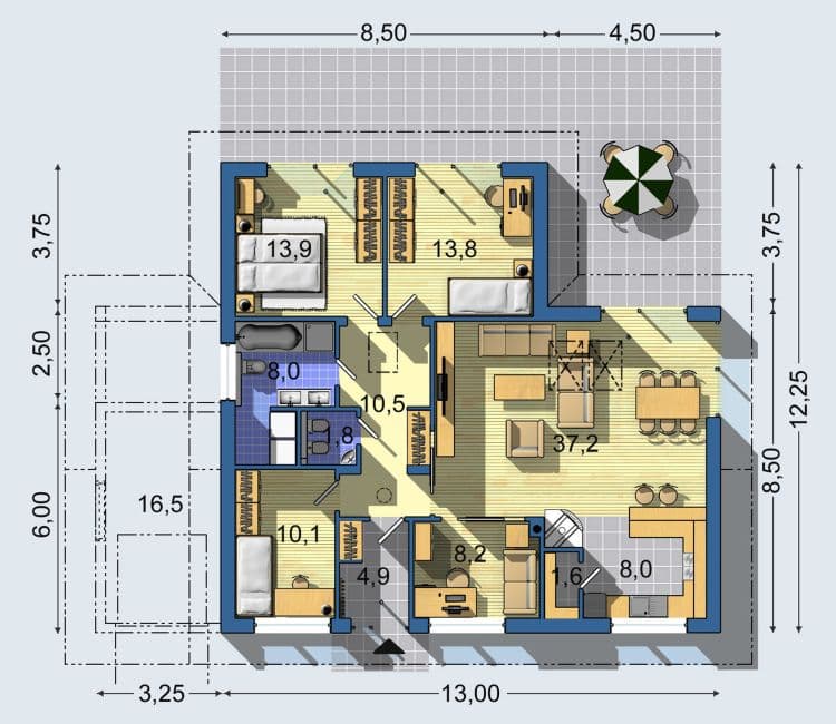 Bungalov 1175, fotka 6