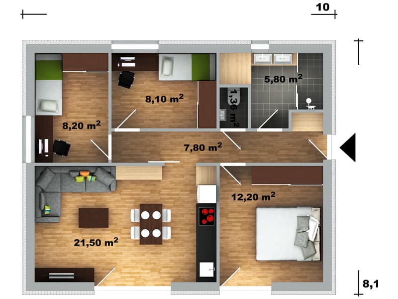 Bungalov Kristýna 32, fotka 6