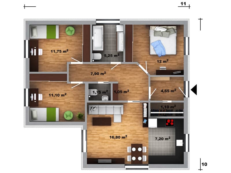 Bungalov Lucie 25, fotka 5