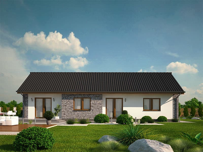 Bungalov 220a+b, fotka 1
